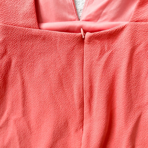 RUBBER DUCKY Productions Open Back Textured Coral Mini Dress - Picture 6 of 11